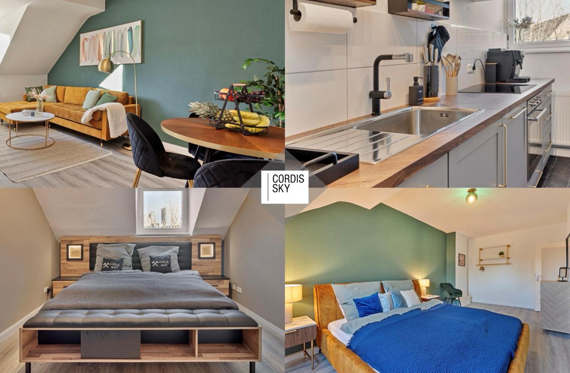 Zeche Trifft Villa Apartments By Cordis Sky Fuer Bis Zu 4 Personen 5 Minuten Zur Messe Essen Oder Hauptbahnhof Exterior foto