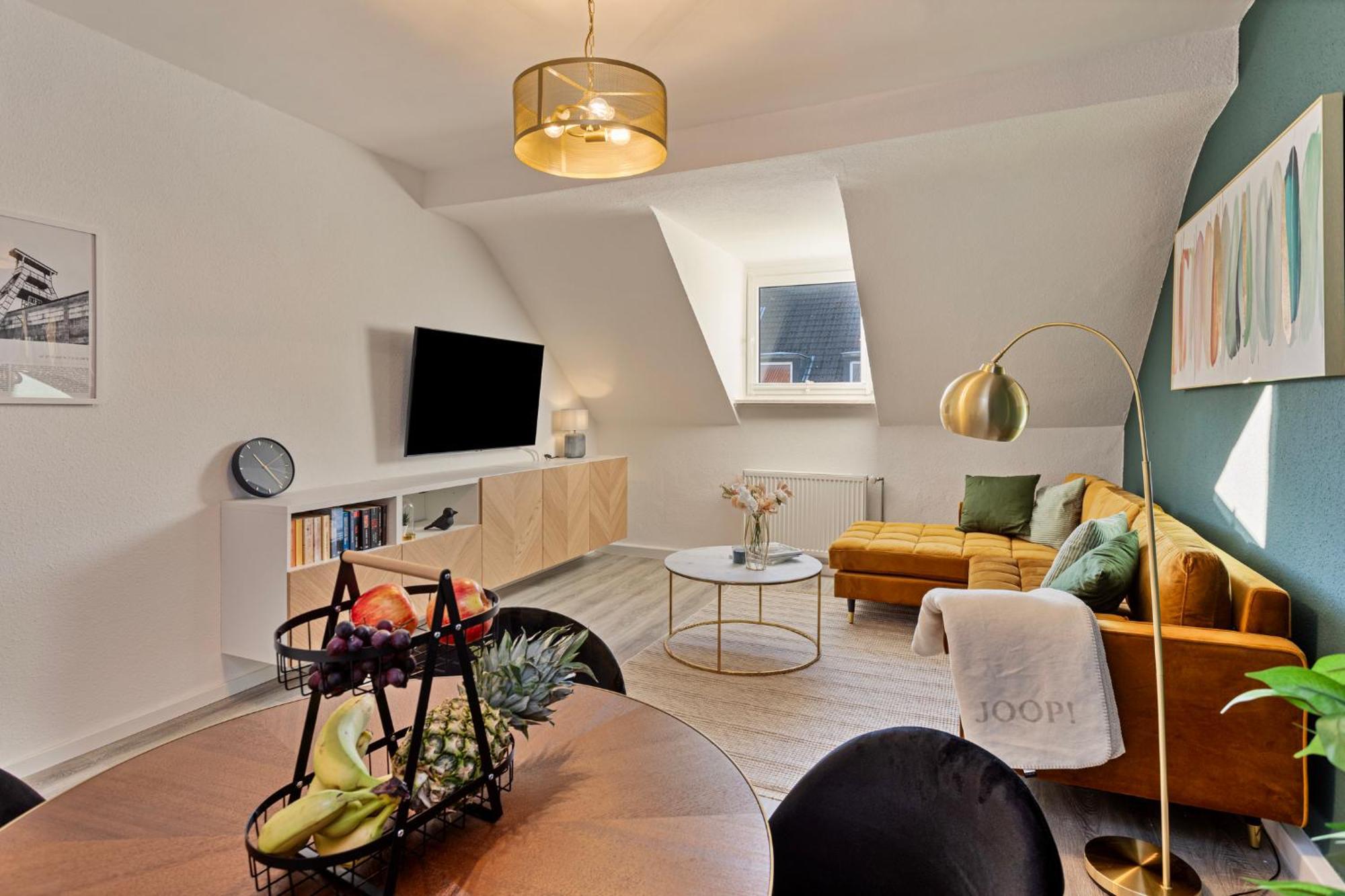 Zeche Trifft Villa Apartments By Cordis Sky Fuer Bis Zu 4 Personen 5 Minuten Zur Messe Essen Oder Hauptbahnhof Exterior foto